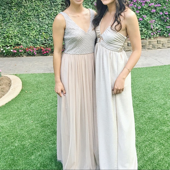 BHLDN Champagne Dress - Picture 5 of 6